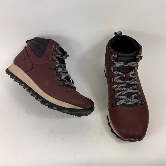 Merrell Alpine Hikers women's size 8.5 brown leather minimalist hiking boots - Picture 1 of 11